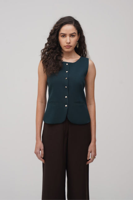 Longline Tailored Waistcoat