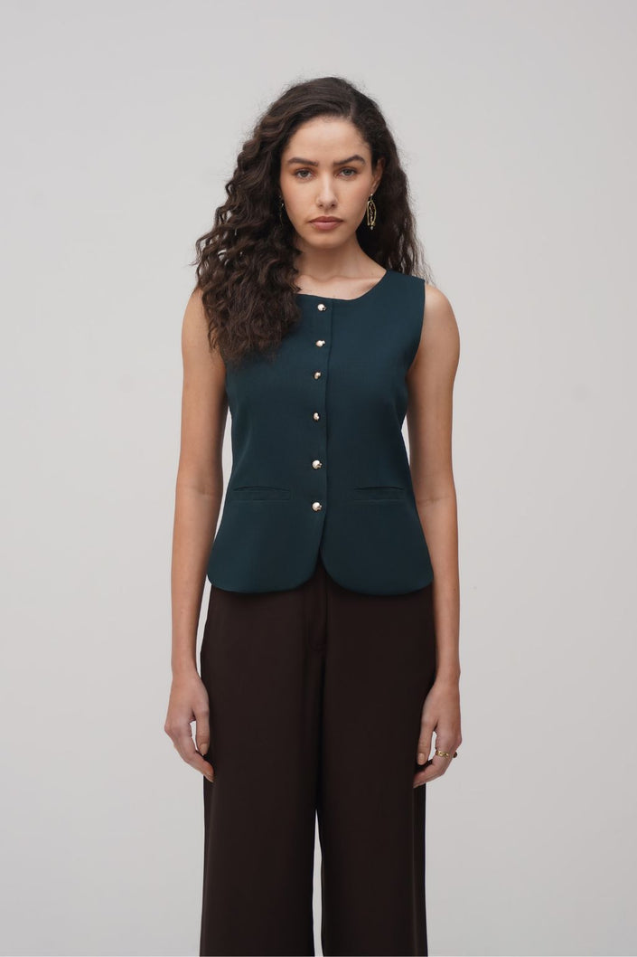 Longline Tailored Waistcoat