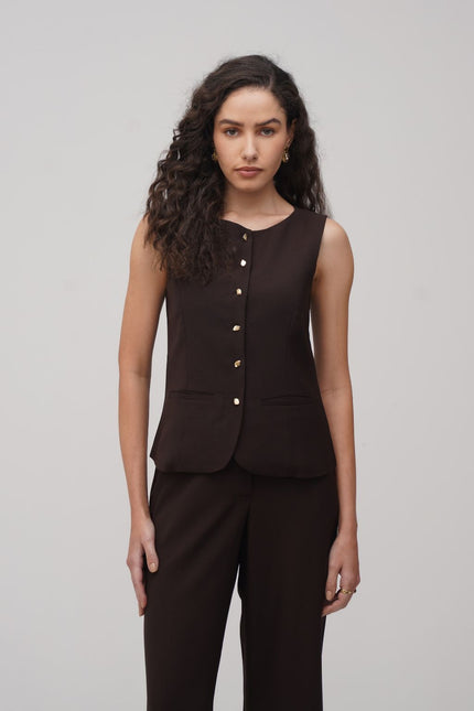 The Defined Longline Waistcoat