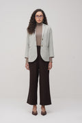 Pistachio Single Breasted Blazer