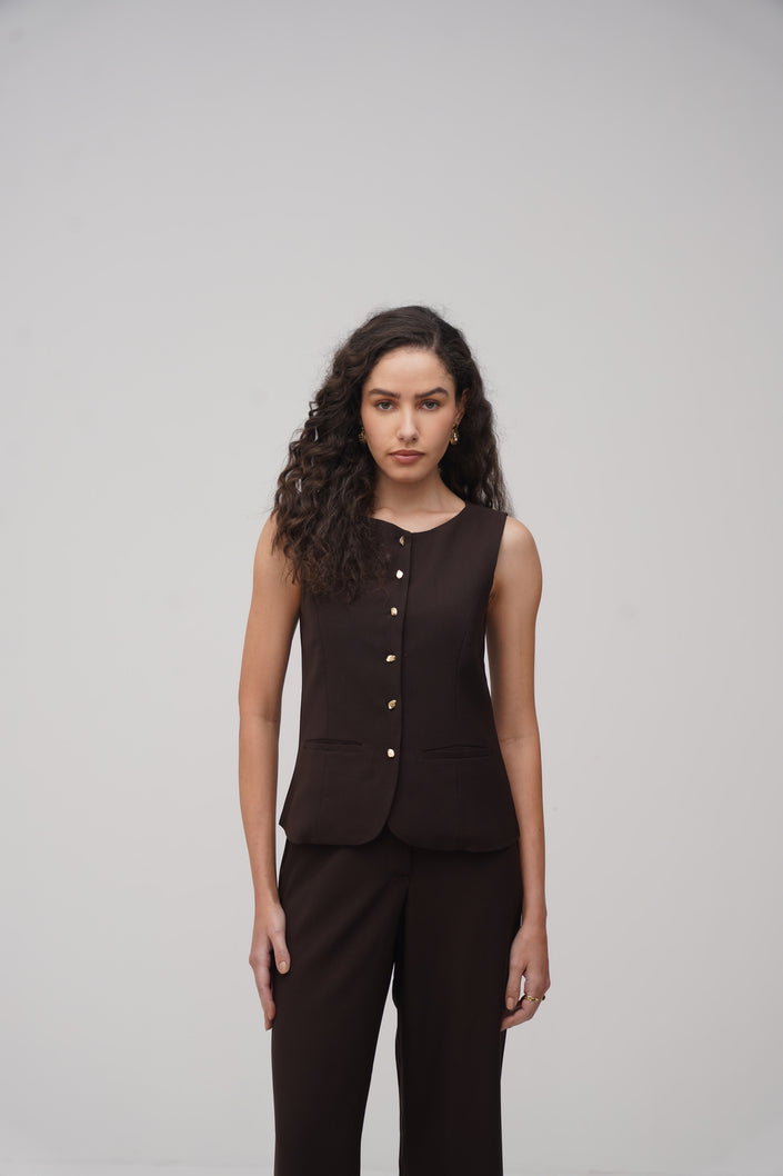 Longline Tailored Waistcoat