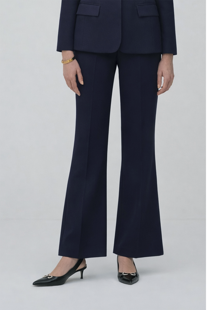 Tailored Fit And Flare Pants