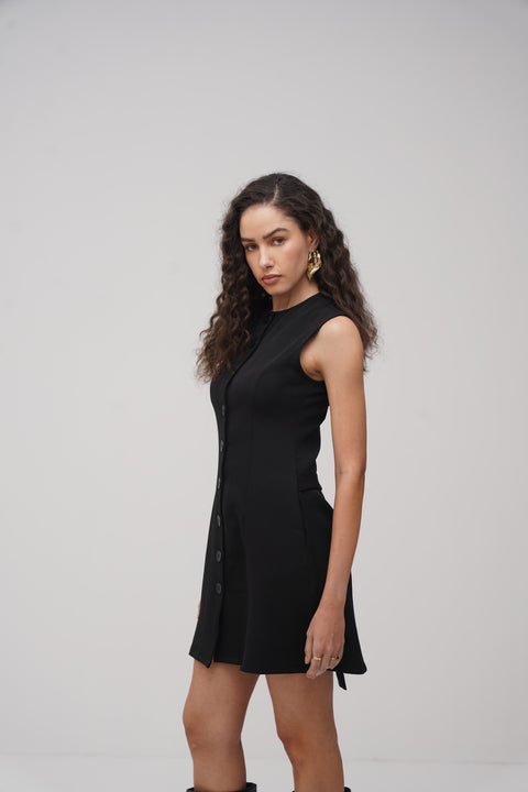 The Sculpted Mini Dress