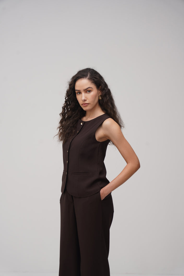 Longline Tailored Waistcoat