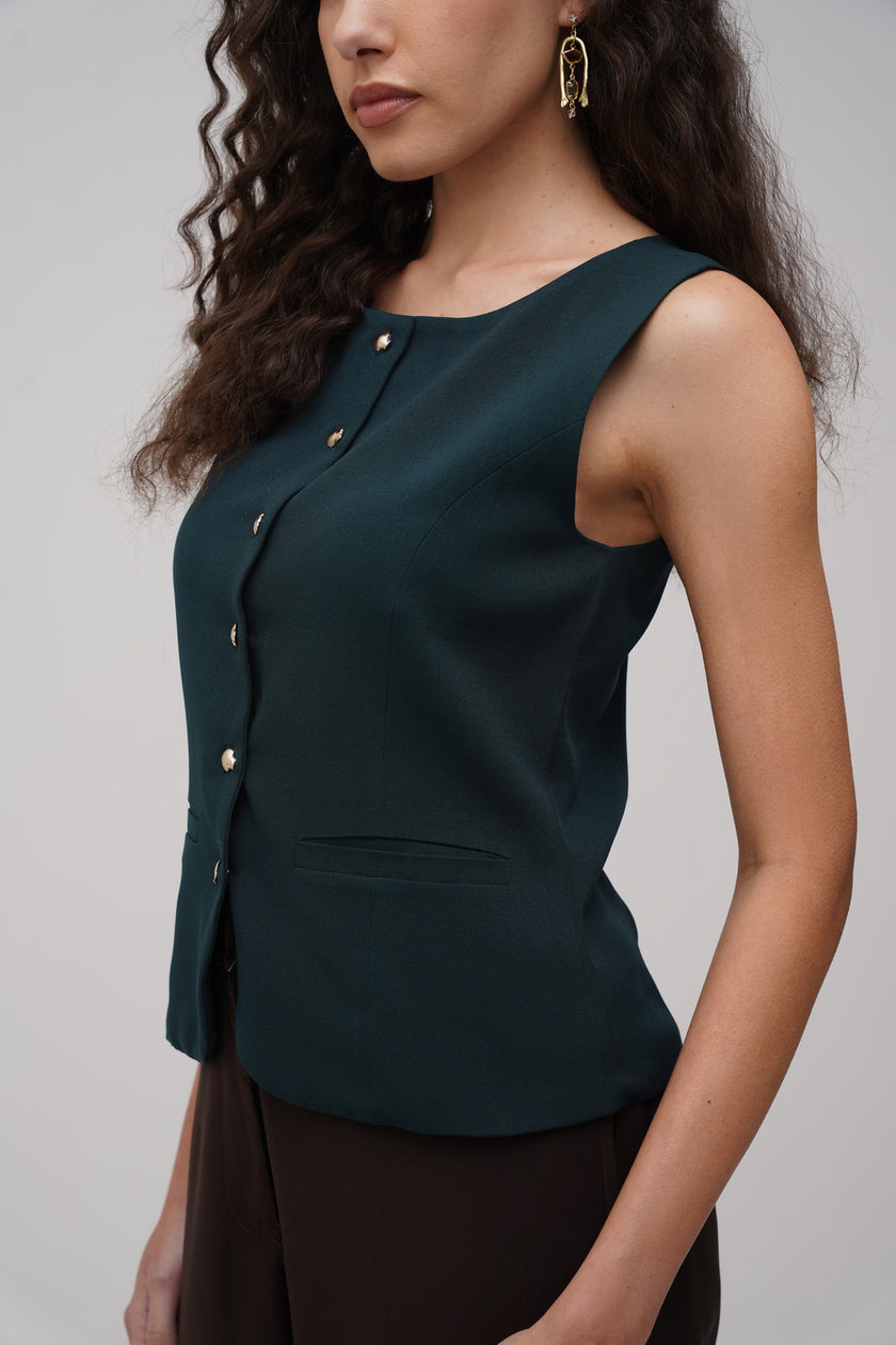 Longline Tailored Waistcoat