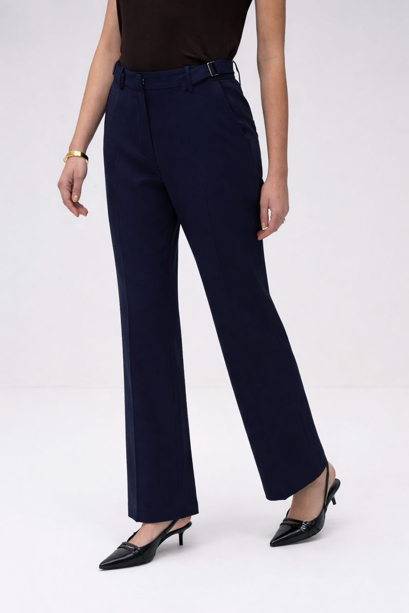 Tailored Fit And Flare Pants