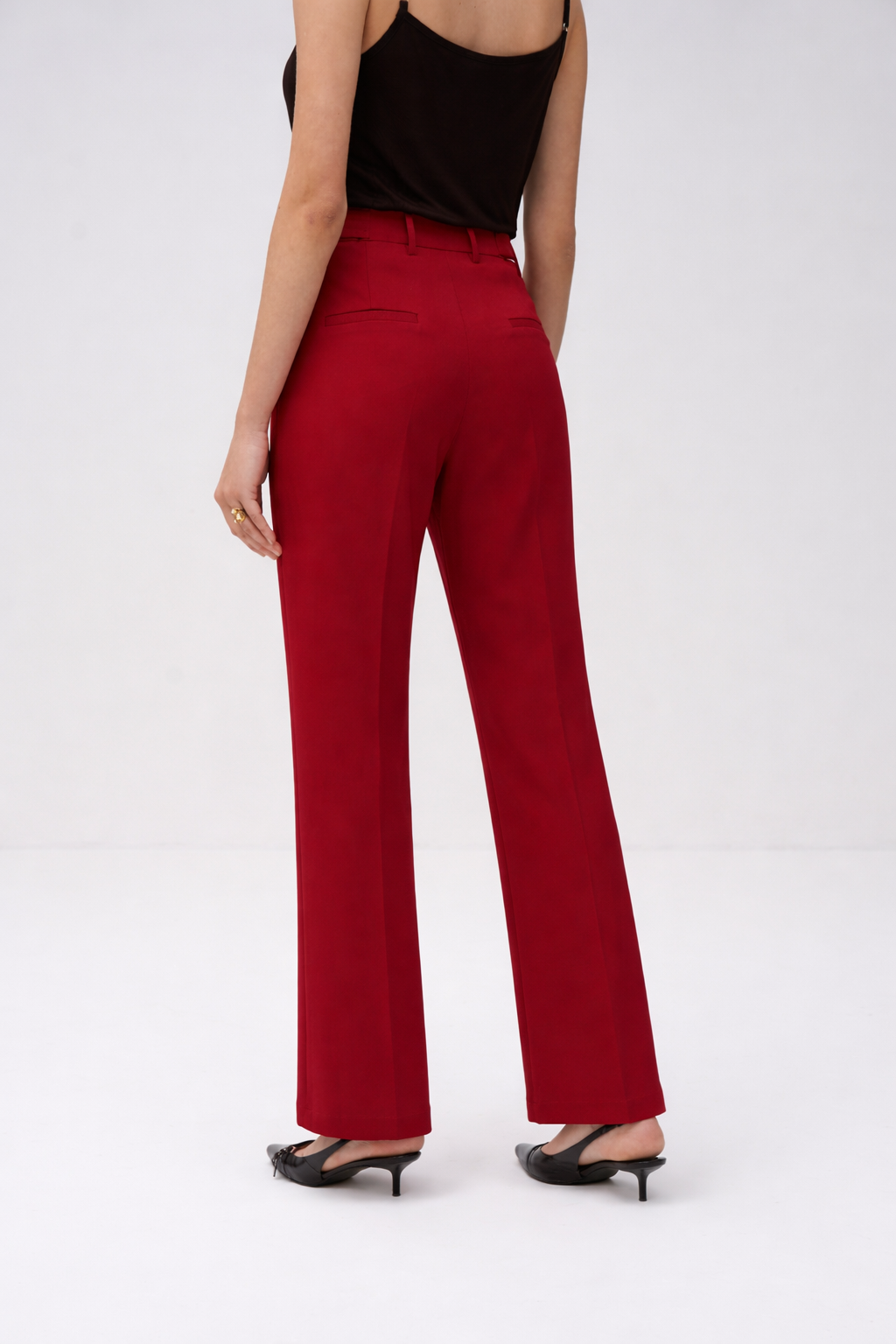 Fit And Flare Pants