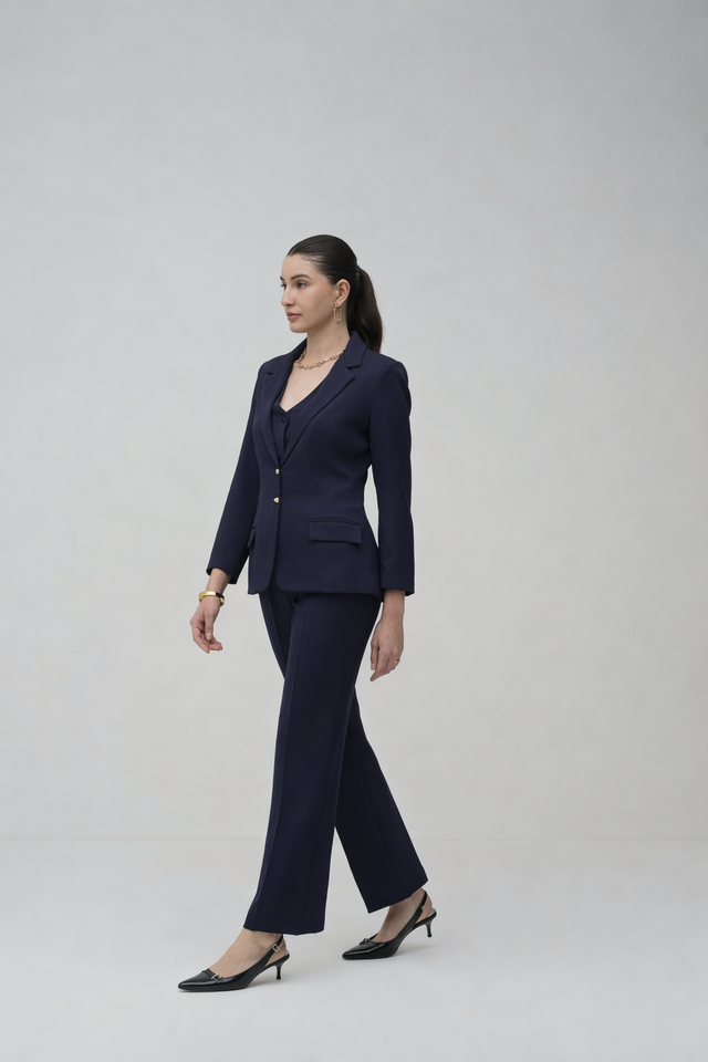 Everyday Pantsuit - Blazer, Waistcoat And Pants