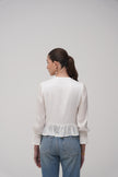 The Lace Insert Blouse