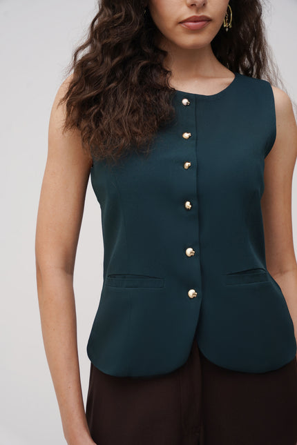 Longline Tailored Waistcoat