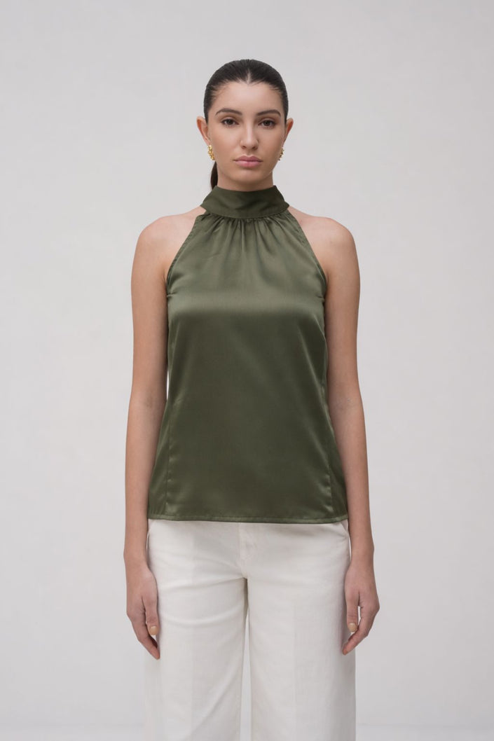 The Olive Muse Top