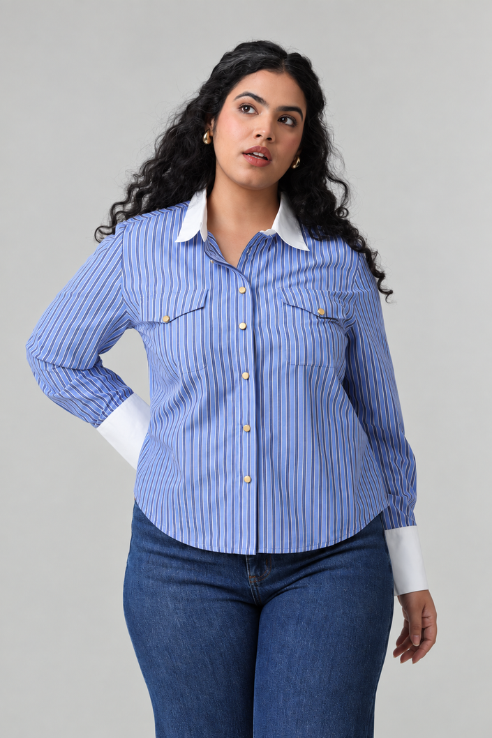 The Riviera Contrast Stripe Shirt