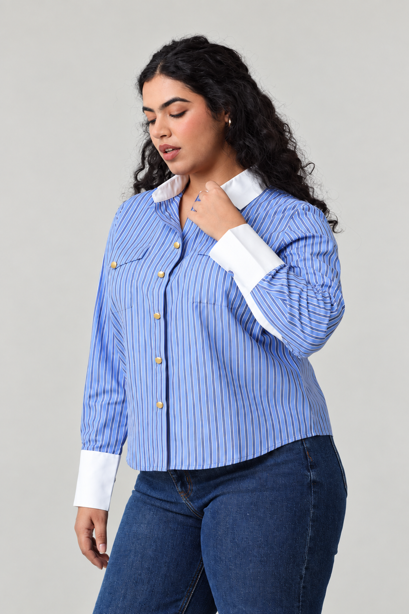 The Riviera Contrast Stripe Shirt