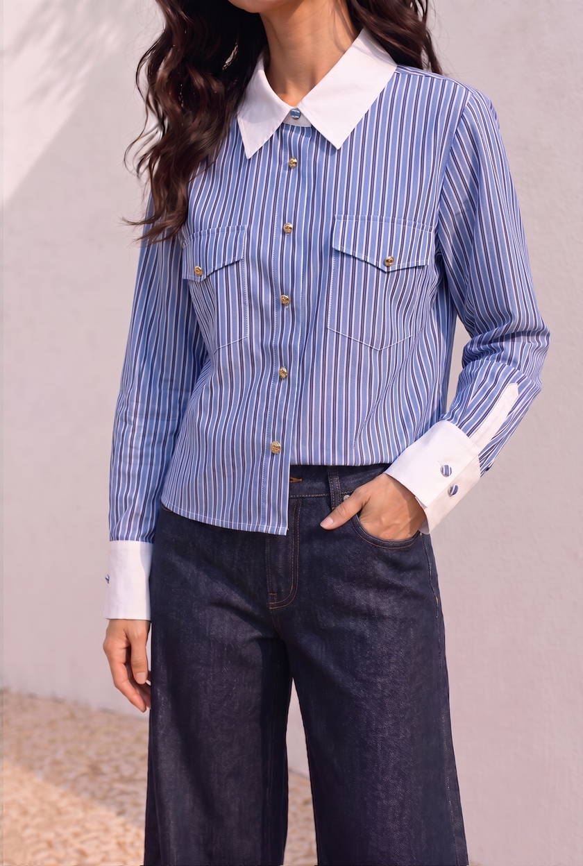 The Riviera Contrast Stripe Shirt