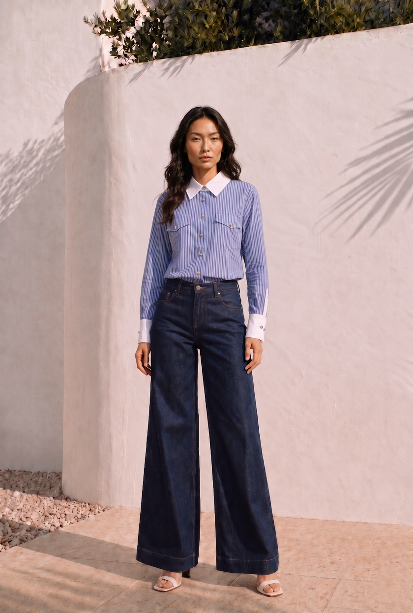 The Riviera Contrast Stripe Shirt