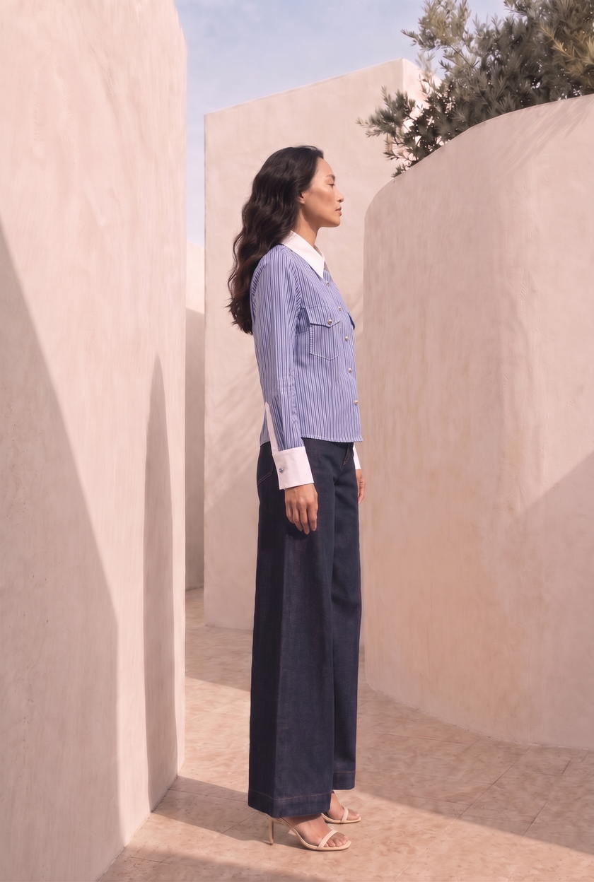 The Riviera Contrast Stripe Shirt