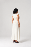 Soft Butter Flowy Dress