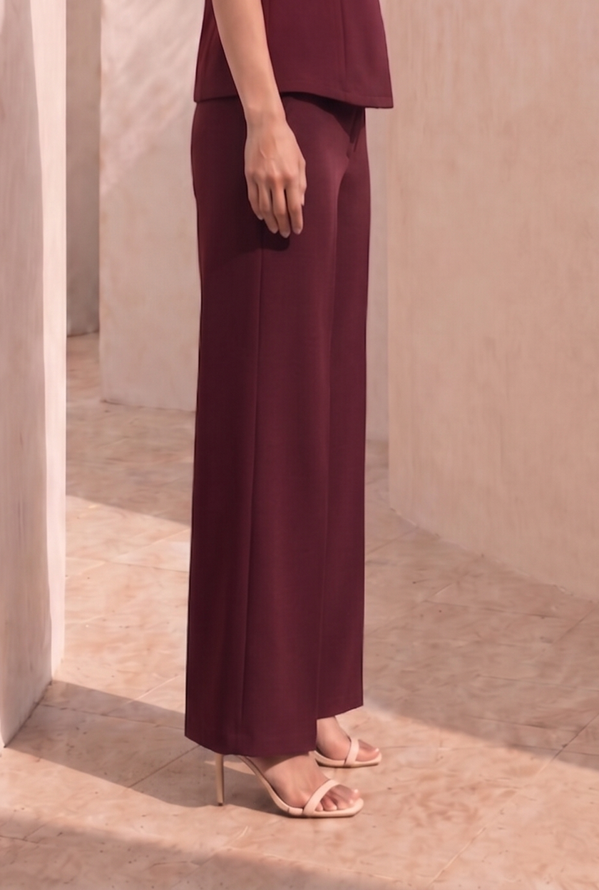 The Cabernet Wide Leg Pants