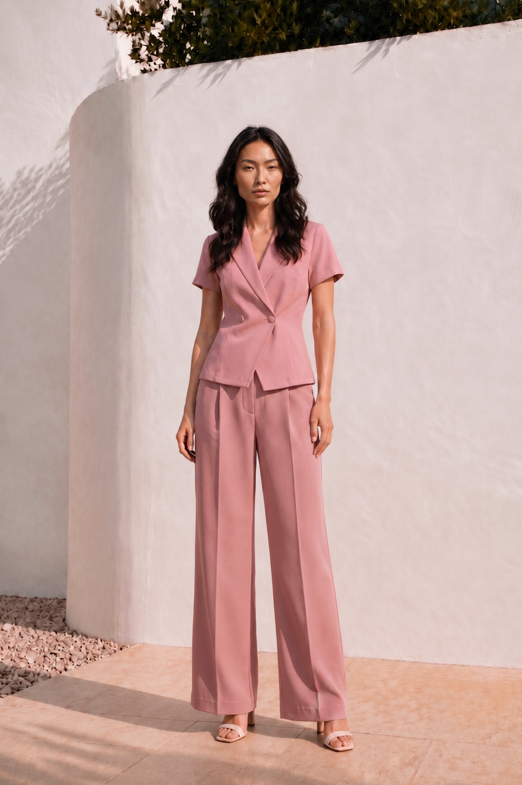 Dusky Rose Power Suit