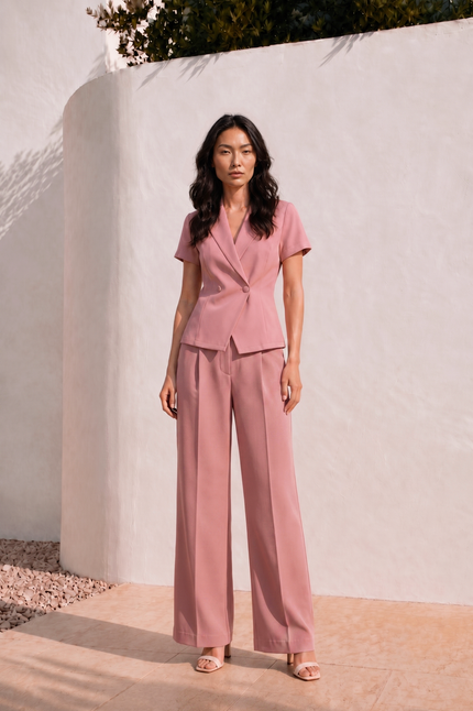 Dusky Rose Power Suit