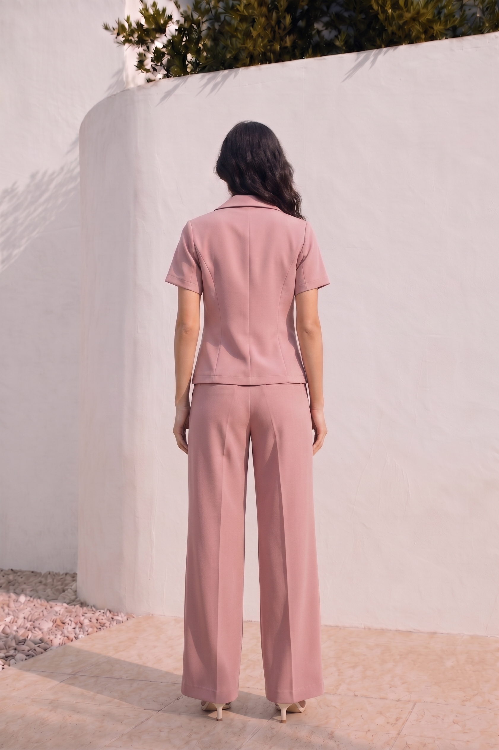 Dusky Rose Power Suit