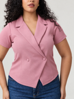 Dusky Rose Sculpted Waistcoat