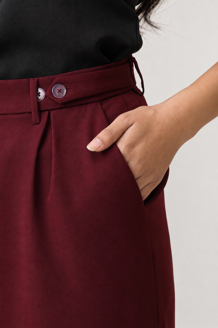The Cabernet Wide Leg Pants