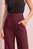 The Cabernet Wide Leg Pants